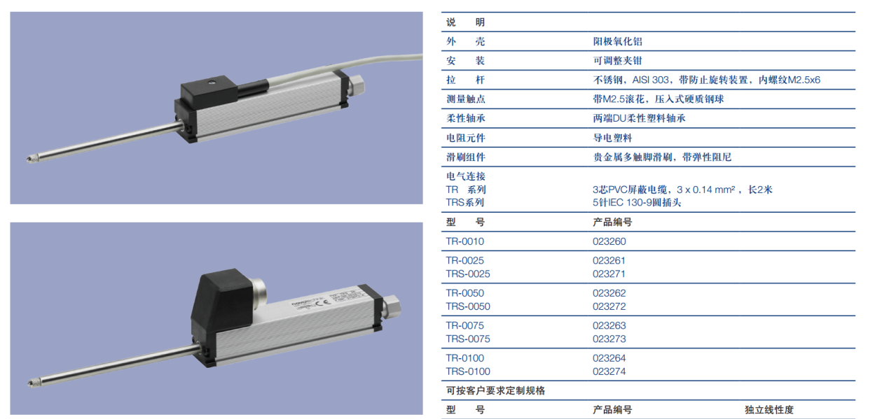 TR系列傳感器